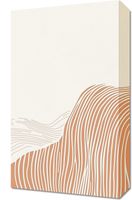 Obraz 30x50cm Falisty Minimalistyczny , Wnętrza Styl Skandynawski, Boho