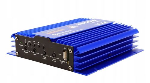 Simply Audio VX4 wzmacniacz samochodowy 4 kanały USB SD Bluetooth + Pilot na Arena.pl