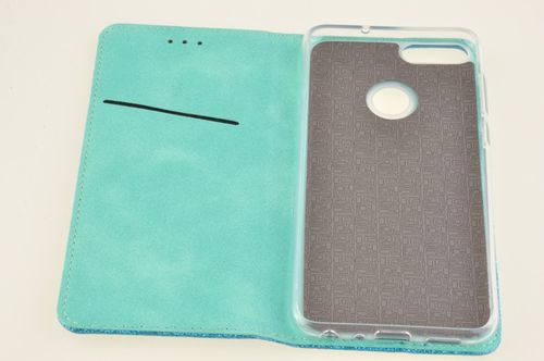 Etui Smart Brokat do HUAWEI P Smart niebieski na Arena.pl