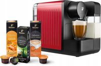 Ekspres kapsułkowy Tchibo CAFISSIMO MILK 1350W 1,2L Czerwony