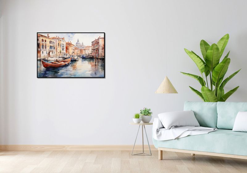 Plakat 91,5x61cm Wenecka Impresja zdjęcie 4