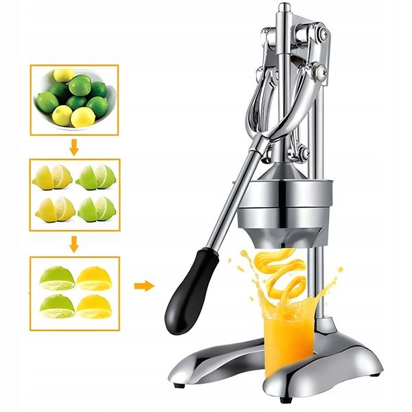 Wyciskarka do Cytrusów Ręczna do Soków Profesjonalna Stalowa Wyciskacz zdjęcie 8