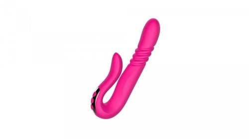 deluxe twirling vibrating thruster red na Arena.pl