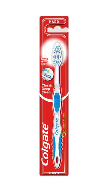Szczoteczka do zębów Colgate Classic Deep Clean twarda zdjęcie 1
