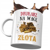 Dla Drukarza Kubek Na Urodziny Na Prezent Z Nadrukiem Ze Zdjęciem