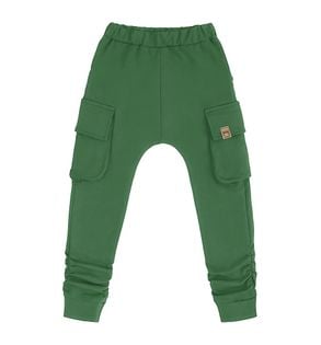 Spodnie dresowe, bojówki zielone 104/110