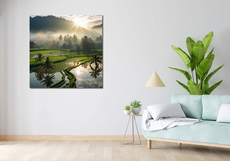 Obraz 100x100cm Świt nad Tarasami zdjęcie 2