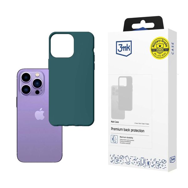 Matowe etui na Apple iPhone 14 Pro - 3mk Matt Case lovag zdjęcie 1