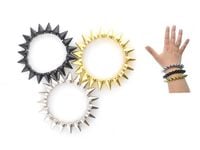 AP46 BRANSOLETKA Z KOLCAMI KOLCE SPIKE ĆWIEKI