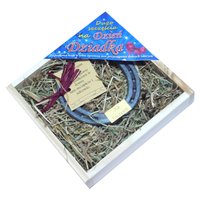 podkowa na szczęście metalowa z siankiem dla dziadka