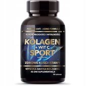 Kolagen Sport + Witamina C 90 tabletek Intenson