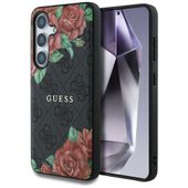 etui guess leather 4g flowers print      metal classic logo magsafe