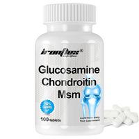 IRONFLEX GLUKOZAMINA CHONDROITYNA MSM 100 tab WSPARCIE DLA KOŚCI I STAWÓW