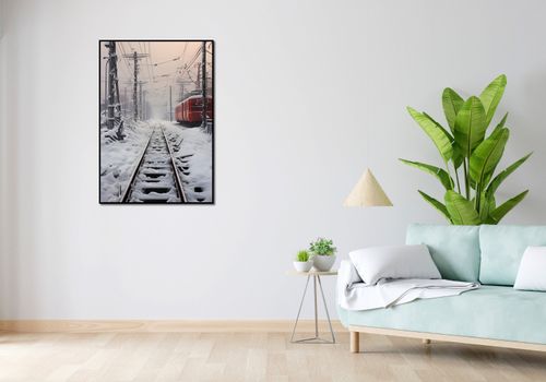 Plakat 70x100cm Podróż po Torach na Arena.pl