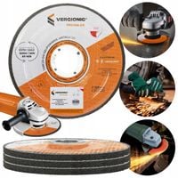 3x TARCZA ŚCIERNA DO SZLIFOWANIA METALU STALI 125 x 22,2 x 6 NA SZLIFIERKĘ