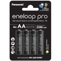 Grube paluszki akumulatorki baterie Panasonic eneloop PRO AA 2500mAH 4 szt.
