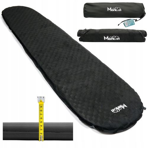 Mata Samopompująca Materac Karimata Turystyczna Gruba 3,8 cm Z Pokrowcem na Arena.pl