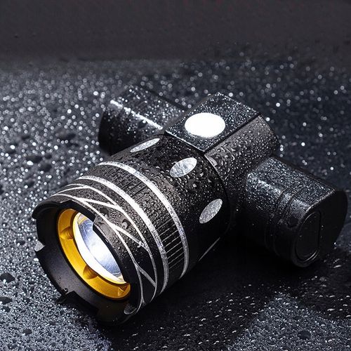 Lampa Rowerowa Przednia + Tylna na Kierownicę Akumulatorowa USB Latarka LED na Arena.pl