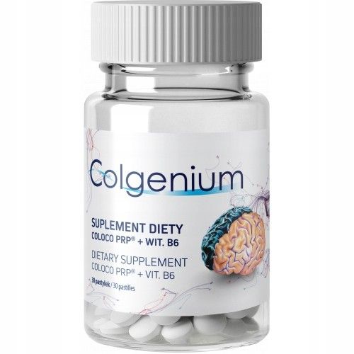 SUPLEMENT DIETY COLWAY COLGENIUM WITAMINA B6 30 PASTYLEK zdjęcie 1