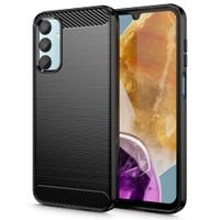 Etui Tech-Protect TPU Carbon DO Samsung Galaxy M15 5G Czarne Włókno Węglowe