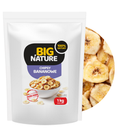 Chipsy bananowe 1kg  - BIG NATURE