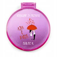 LUSTERKO personalizowane podziękowania dla gości WESELE NADRUK dużo wzorów