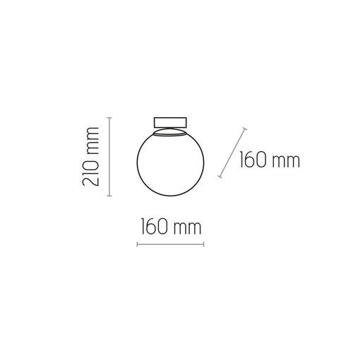 lampa sufitowa celeste 6216 tk lighting na Arena.pl