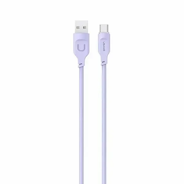 Kabel USMAS USB-C PD Fast Charging 1.2m purpurowy zdjęcie 1