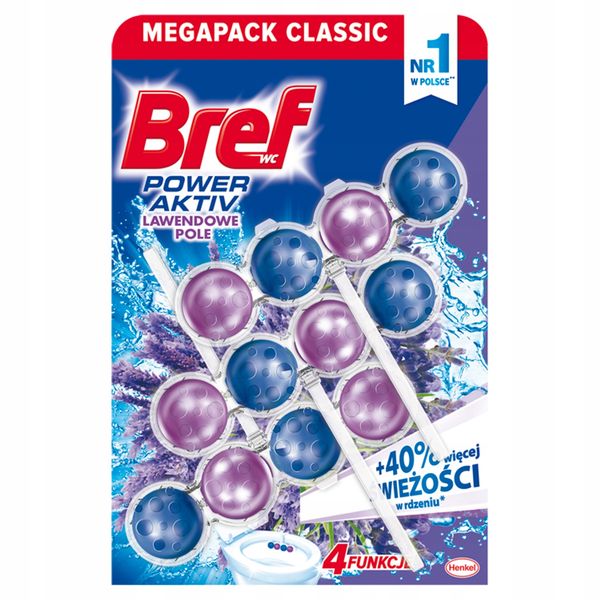 Bref Power Activ 3X50G Lavender zdjęcie 1