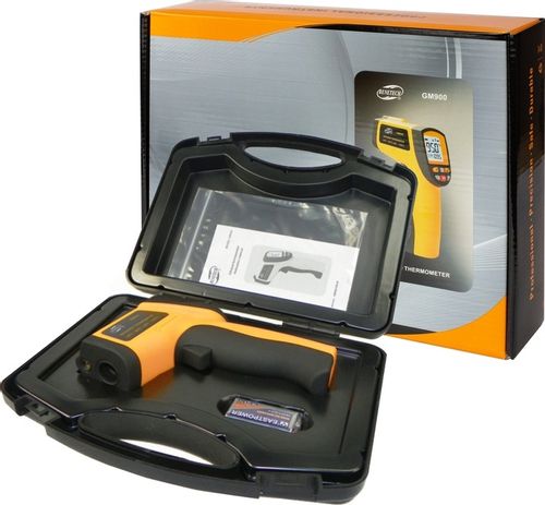 PIROMETR TERMOMETR BEZKONTAKTOWY LASEROWY BEZDOTYKOWY PODCZERWIEŃ -50 +950 na Arena.pl