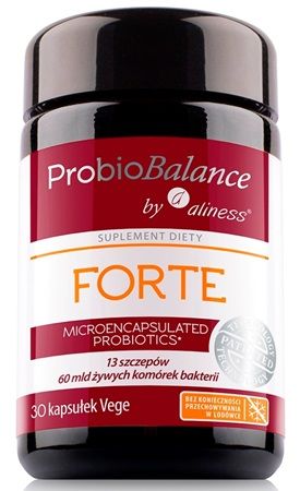 ProbioBALANCE Probiotyk FORTE 60 mld 30 kap MIKROBIOTA MIKROFLORA JELITOWA zdjęcie 1