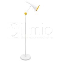 Stojąca LAMPA podłogowa MODERN 308023 Il mio industrialna OPRAWA metalowa biała