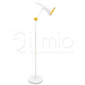 Stojąca LAMPA podłogowa MODERN 308023 Il mio industrialna OPRAWA metalowa biała