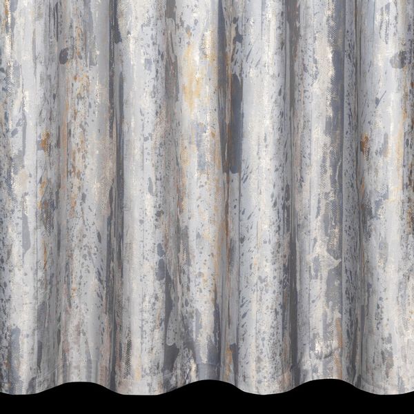 Zasłona gotowa na przelotkach GRACE 140x250 Eurofirany szara zdjęcie 7