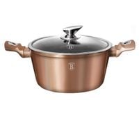 garnek granitowy 24cm berlinger haus rose gold bh-1515