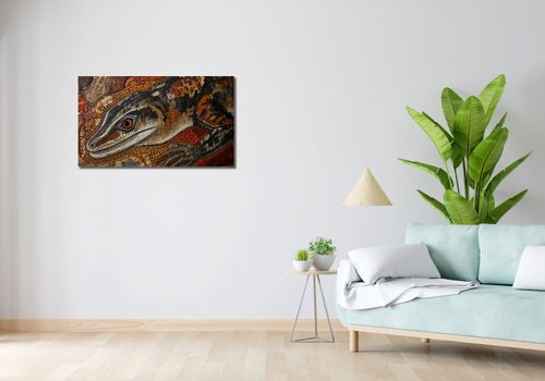 Obraz 90x50cm Oko Jaszczurki na Arena.pl