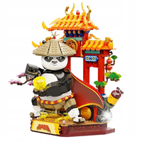 KLOCKI KUNG FU PANDA PANTASY DRAGON WARRIOR SMOK WOJOWNIK 86509 PREZENT