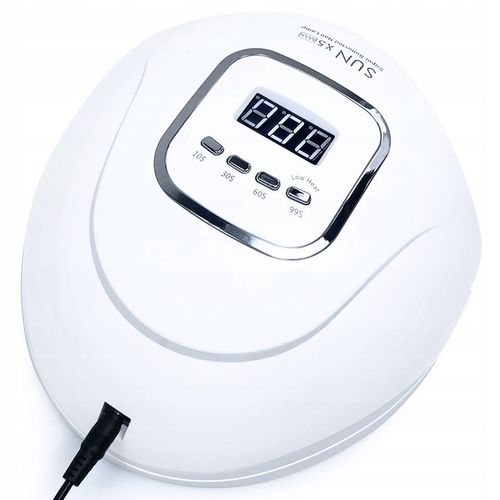 LAMPA DO PAZNOKCI SUN X5 MAX UV LED DO HYBRYD ŻELI MOCNA 80W HYBRYDY na Arena.pl