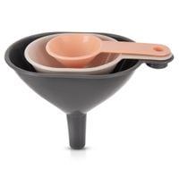 3x Lejek Kuchenny do Napełniania Pojemników Butelek Przelewania Zestaw