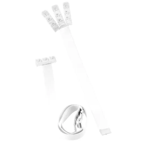 bye bra flexible low back straps 3 haftki czarny/biały regulowane na Arena.pl