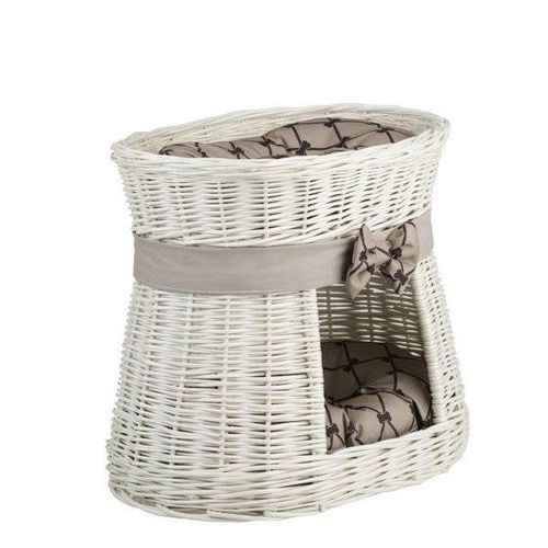 Legowisko wiklinowe dla zwierząt / domek dla kota na Arena.pl