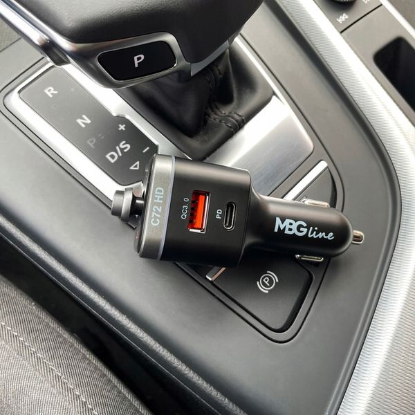 Transmiter FM Bluetooth 5.0 ładowarka QC 4.0 PD20W zdjęcie 14