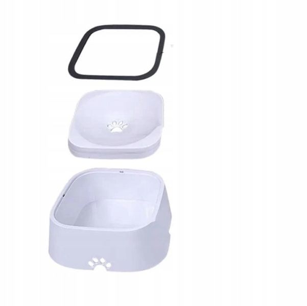 MISKA NA WODĘ PŁYWAJĄCA DLA PSA NIECHLAPIĄCA ANTYPOŚLIZGOWA 1,5L + GRATIS!! zdjęcie 4