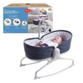 TINY LOVE Wielofunkcyjny leżaczek-bujaczek z funkcją krzesełka 3w1 szary