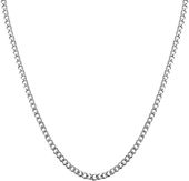 Męski Kubański Naszyjnik Stal Nierdzewna 316L 3.5 mm 66 cm Srebrny