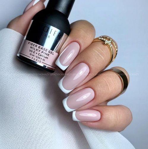 Didier Lab BAZA HYBRYDOWA Z WŁÓKNAMI Smart Fiber Base Milky Pink 10ml na Arena.pl