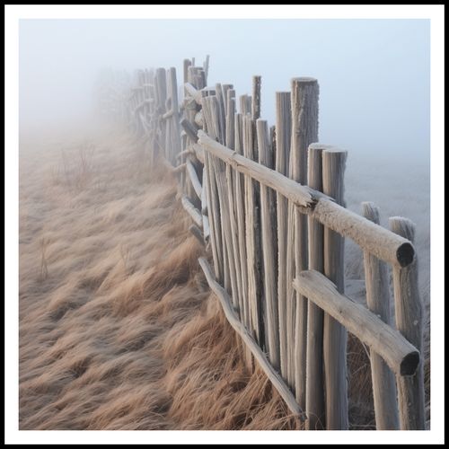 Plakat 90x90cm Mgła nad Wydmami na Arena.pl