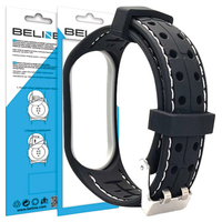 Beline pasek Mi Band 6/5 Smartczarno-biały black/white