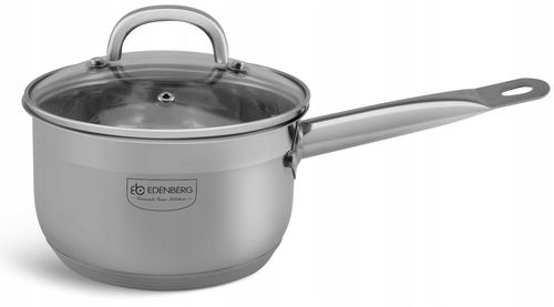 RONDEL Stalowy Garnek GRUBE 5x DNO z POKRYWKĄ 1,9L 16cm 6013 na Arena.pl