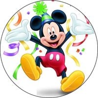 Opłatek na tort Urodziny Myszka Miki Mini Myszki